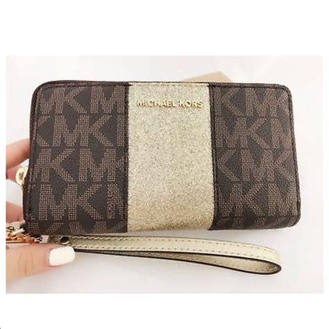 michael kors center stripe wallet|Michael Kors wallets outlet online.